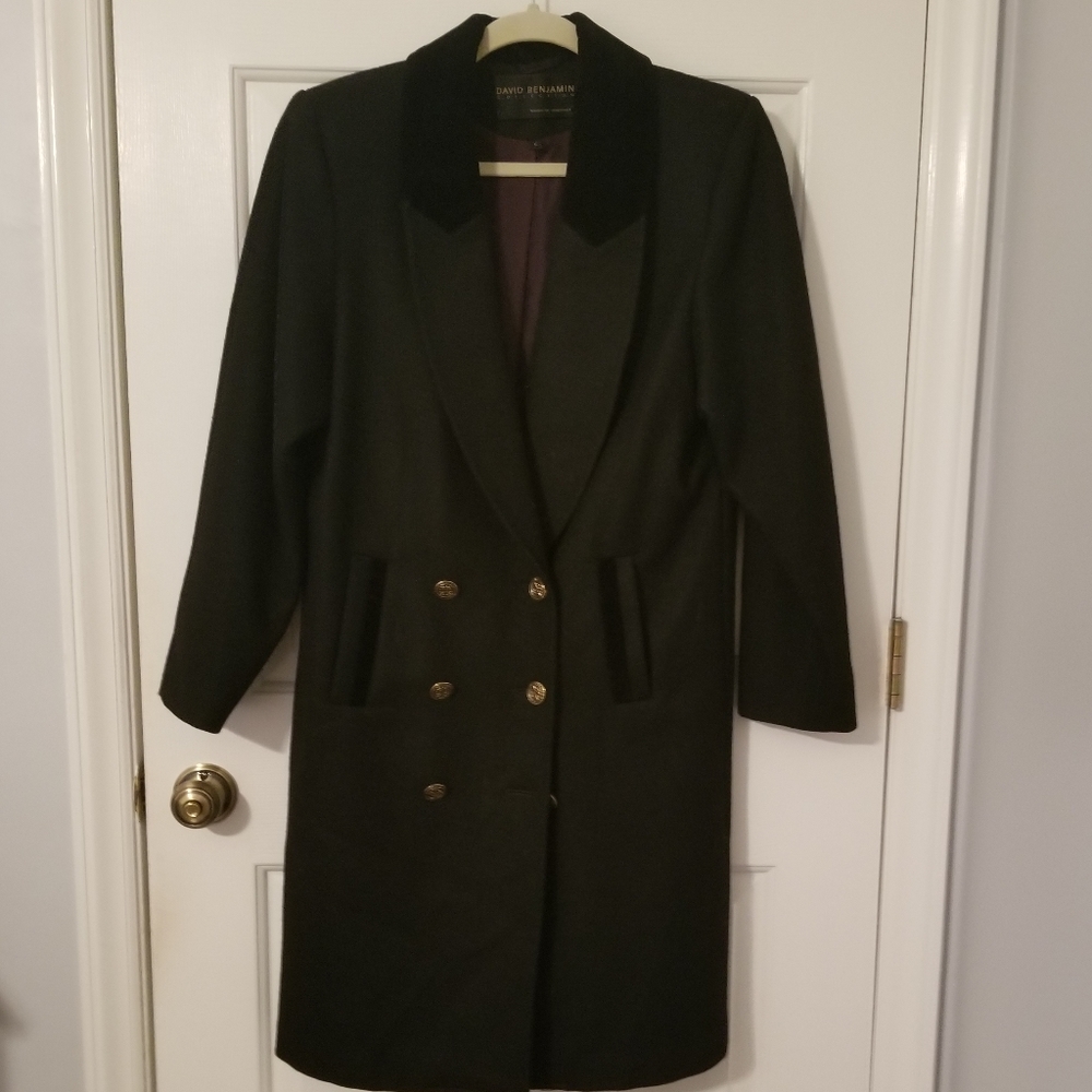 Black David Benjamin coat